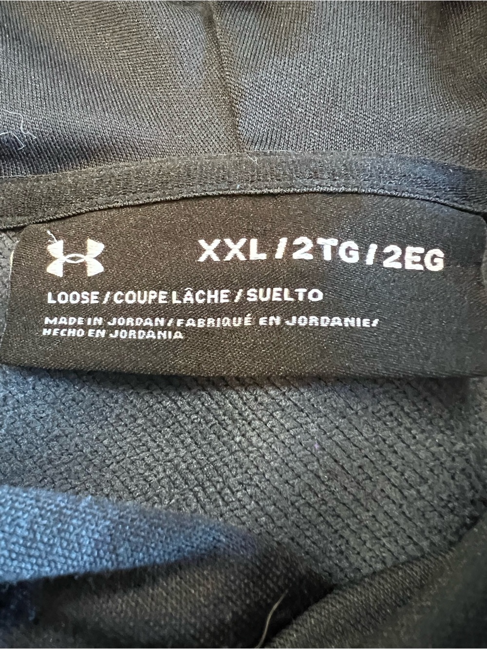 Under Armour "Hunt" Hoodie - Mens XXL Dark Camo Pullover Logo Hunting Loose Fit - Picture 4 of 8